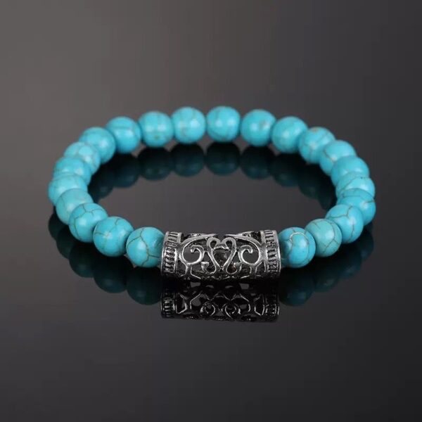Tibetan Soul - Black Onyx & Turquoise Chakra Guardians - Image 4