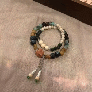 Tibetan Rainbow Mandala - Multi-Gemstone Chakra Harmony Bracelet