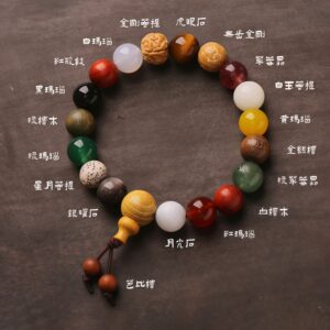Tibetan Rainbow Mala - Sev en Chakra Harmony Bracelet